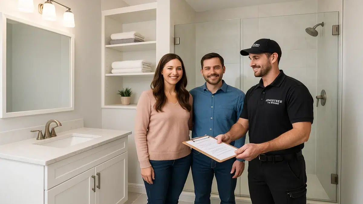 Finished Bathroom Renovation & Remodel Services in Sherwood Park delivered by leading Bathroom Renovation Companies.