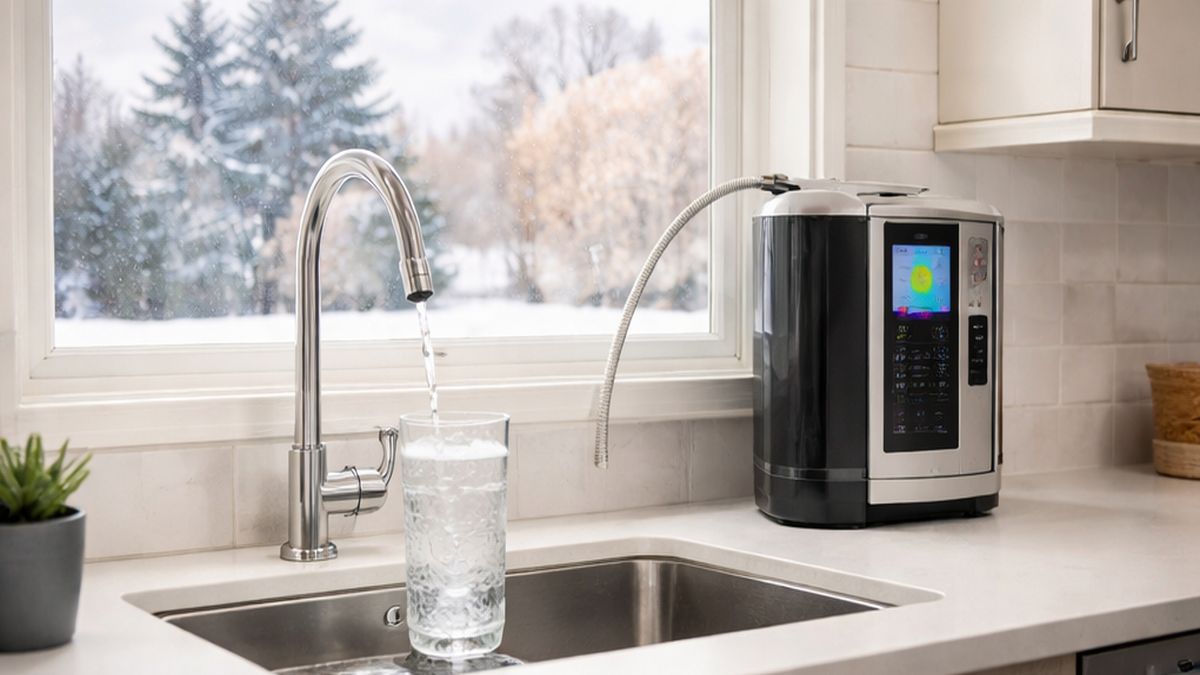 Inspection of Kangen Water & Ionized Alkaline Water in Sherwood Park before installing Kangen Water Machines