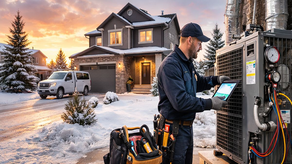 Furnace Installation & Replacement inspection in Sherwood Park for HVAC Services planning