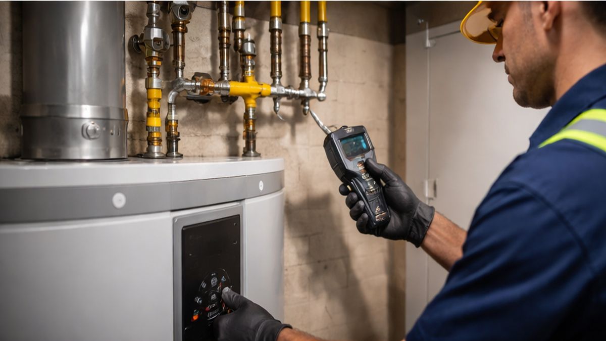 Gas Fitter Sherwood Park Gas Line Installation completed safety check