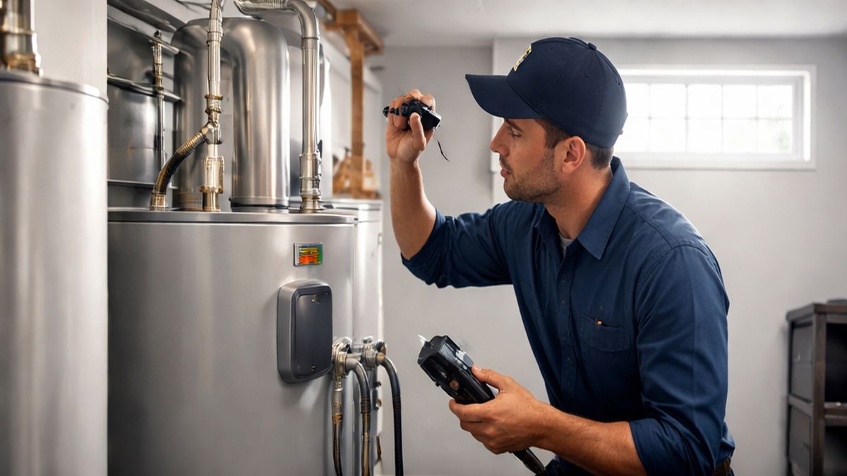 Under-sink Plumbing Inspection Services in Sherwood Park during a professional Plumbing Inspection Services visit