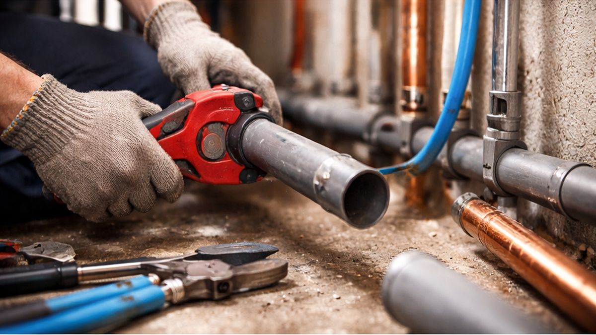 Poly B Plumbing pipe replacement in Sherwood Park by trusted Plumbing Companies