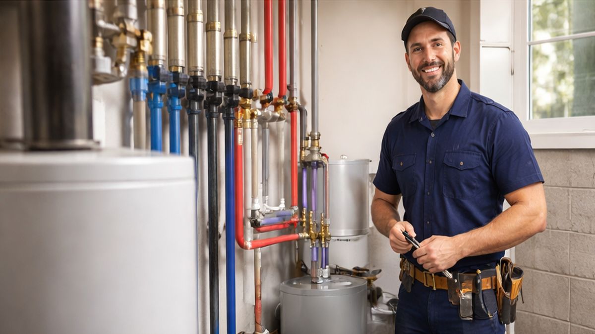 Completed Poly B Plumbing upgrade in Sherwood Park by Licensed Plumbers showing modern pipe installation