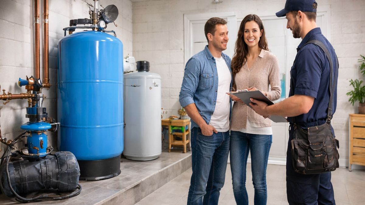 Completed Pressure Tank Installation & Replacement in Sherwood Park improving Sherwood Park Water Systems reliability.