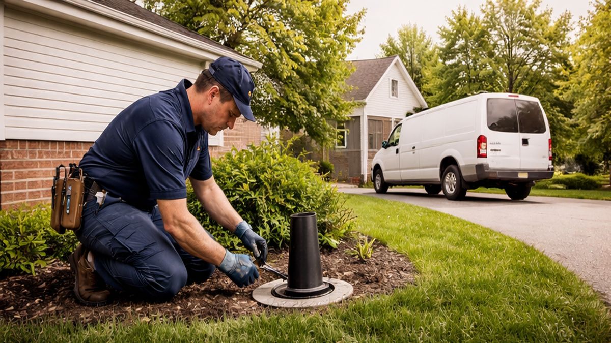 CCTV inspection for Private Water & Sewer Services in Sherwood Park demonstrating Expert Sewer Services for diagnosing sewer lines.