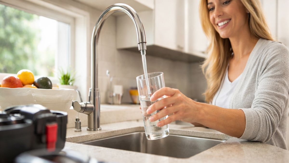 Reverse Osmosis Maintenance, Service & Repair Sherwood Park RO Installation clean drinking water result