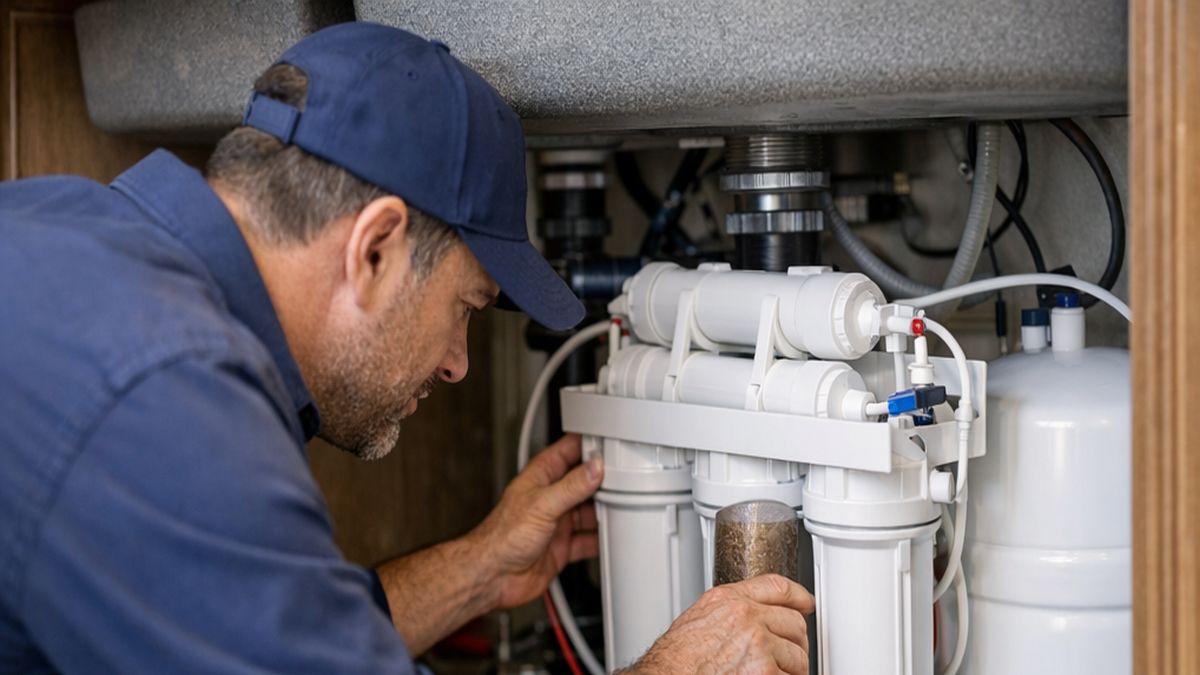 Reverse Osmosis System Installation & Replacement Services in Sherwood Park Reverse Osmosis Replacement inspection