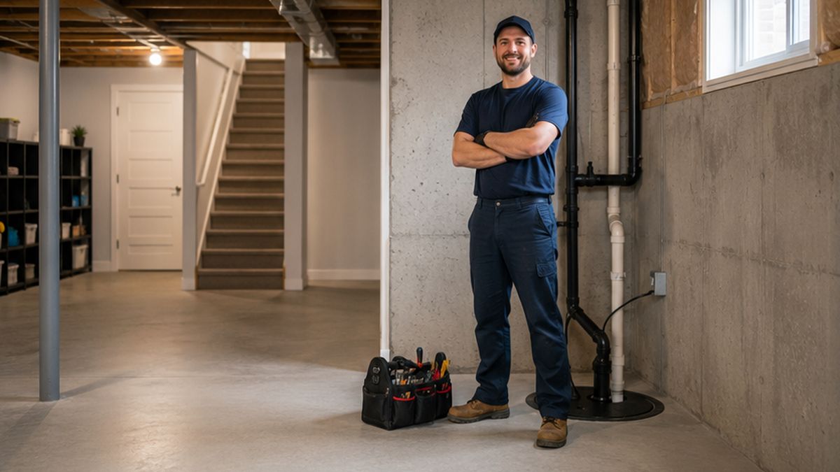 Sump Pit Installation inspection in Sherwood Park by Licensed Plumbers