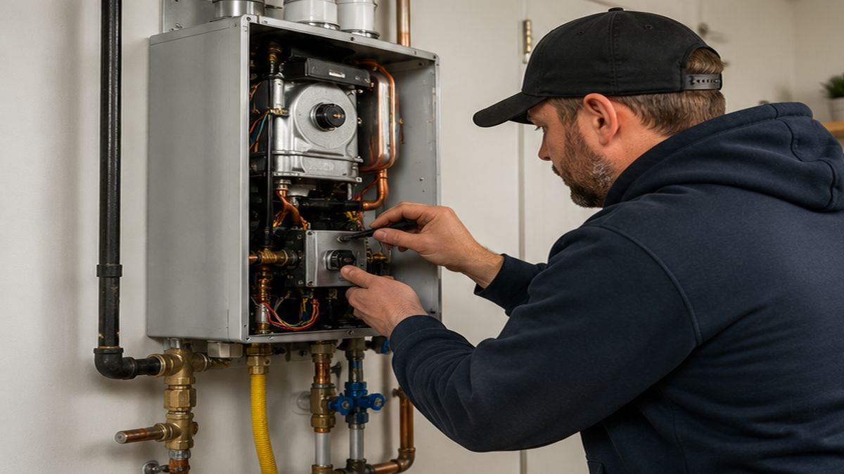 Tankless Water Heater Repair, Maintenance & Service in Sherwood Park Tankless Water Heater flush