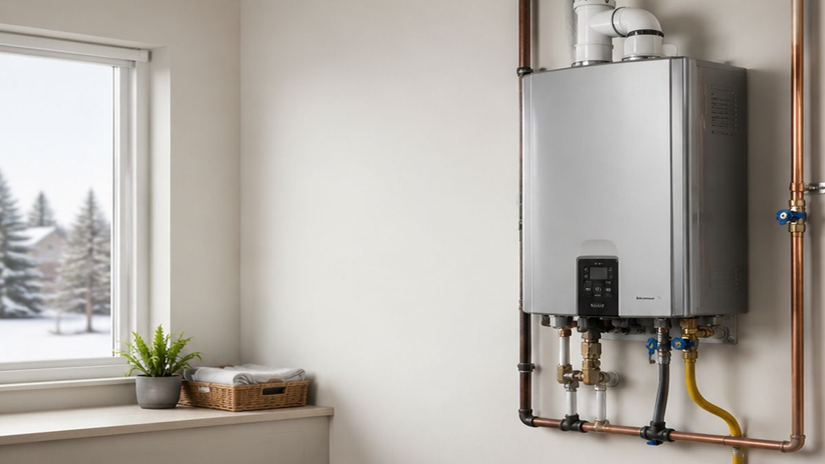 Tankless Water Heater Repair, Maintenance & Service in Sherwood Park Tankless Water Heater inspection