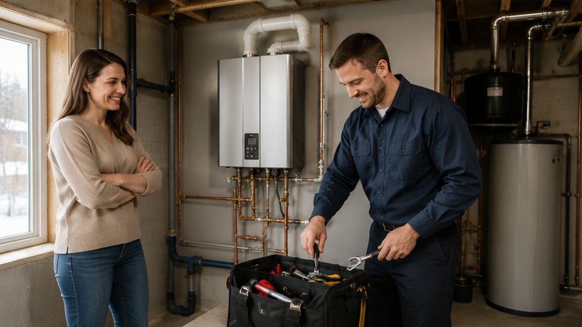 Tankless Water Heater Repair, Maintenance & Service in Sherwood Park for Tankless Water Heater Installation