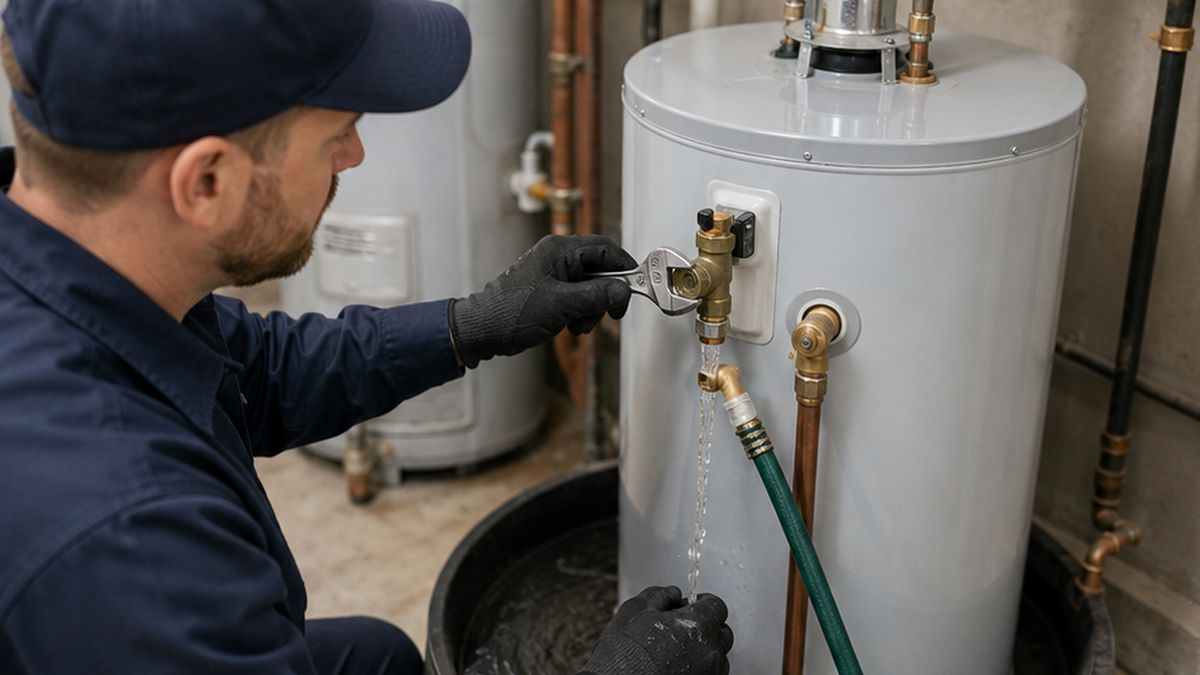 Stay Safe: Importance of a Sherwood Park Water Heater Safety Check, Sherwood Park Water Heater Inspection valve test
