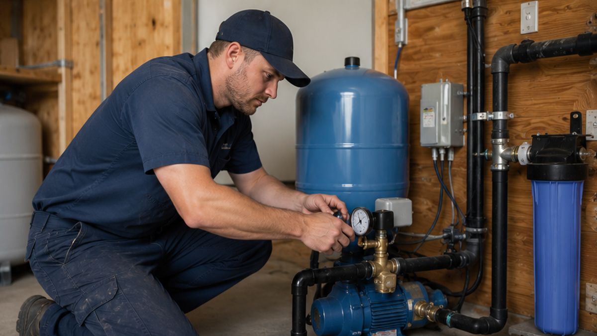 Well Pump Services testing in Sherwood Park for Water Systems