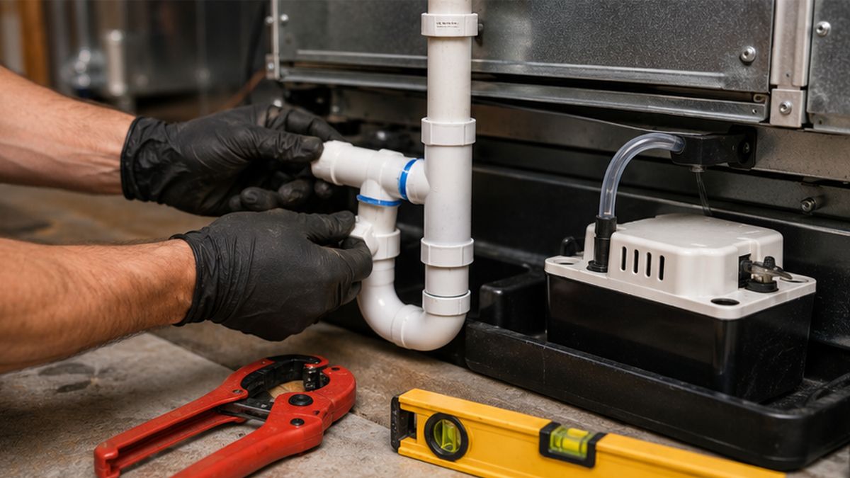 Completed AC installation and replacement at an Edmonton home by trusted HVAC Contractors