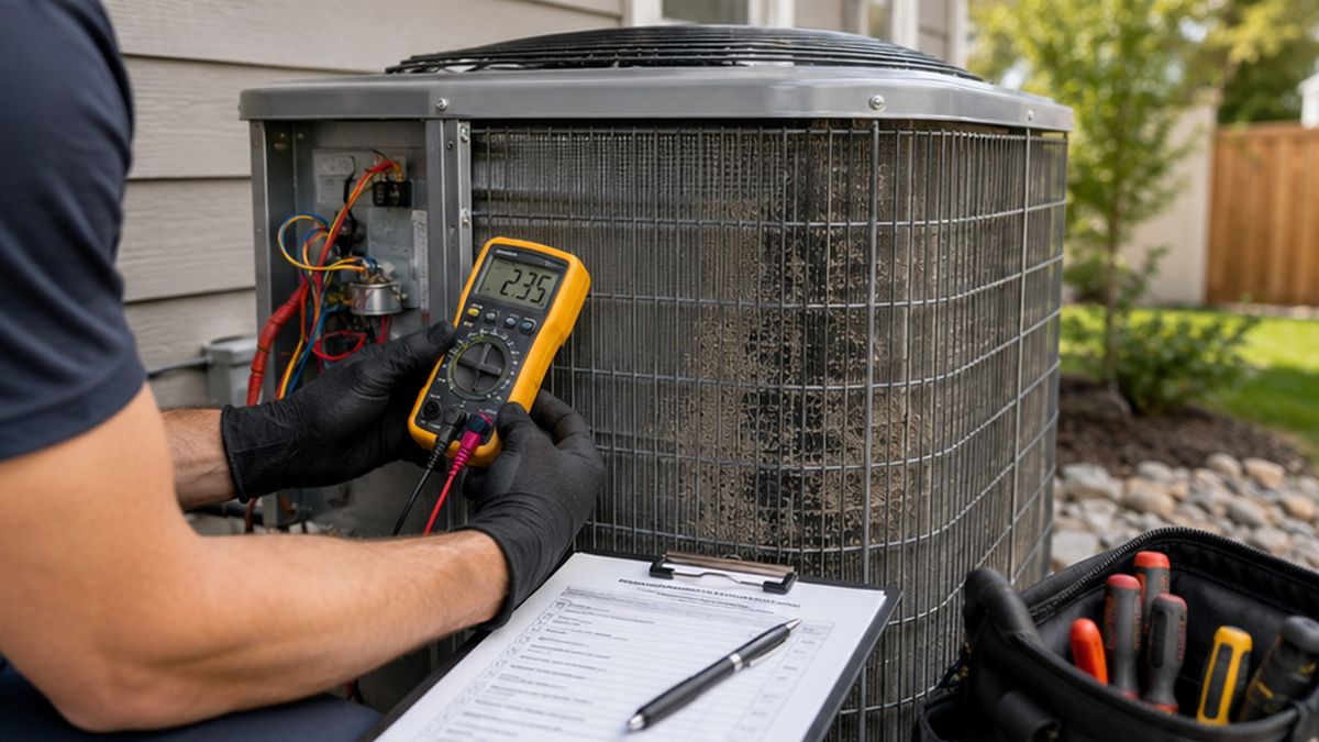 AC installation and replacement diagnostic in Edmonton for an AC Replacement