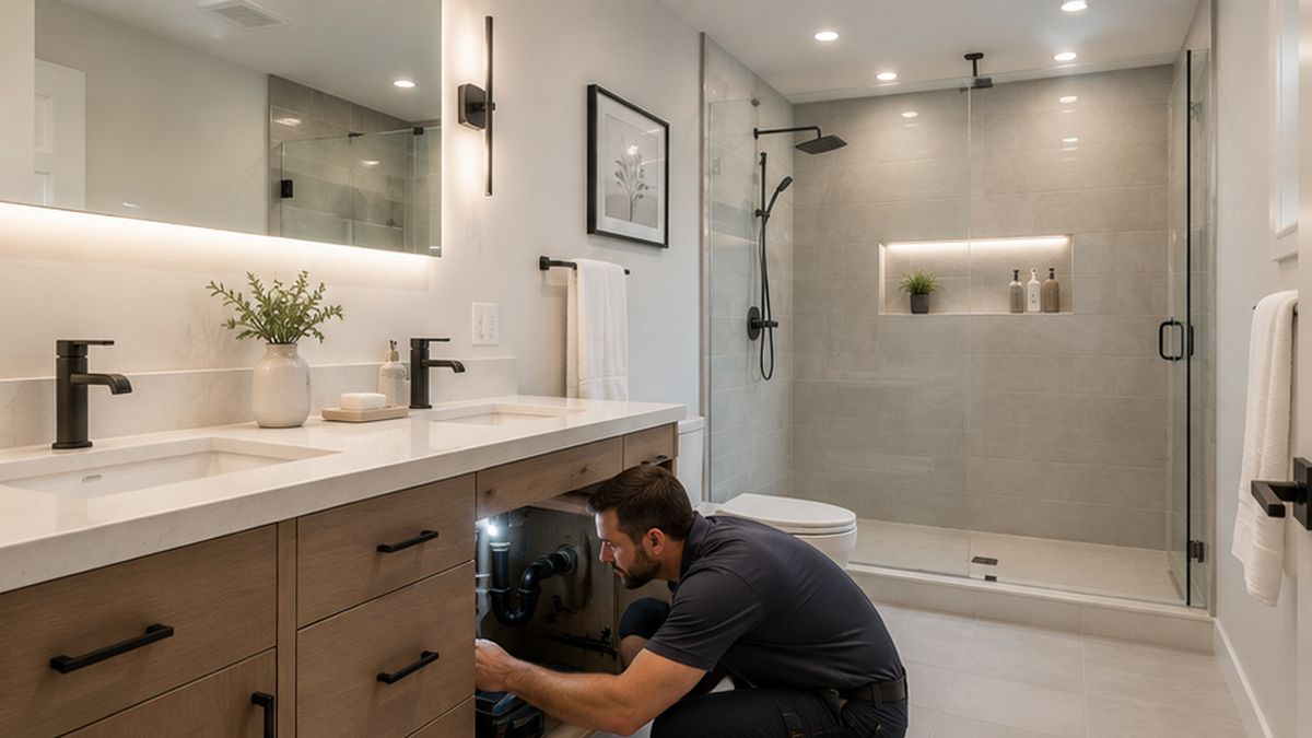 Bathroom Renovation & Remodel Services result in Edmonton completed by trusted Bathroom Remodeling Services