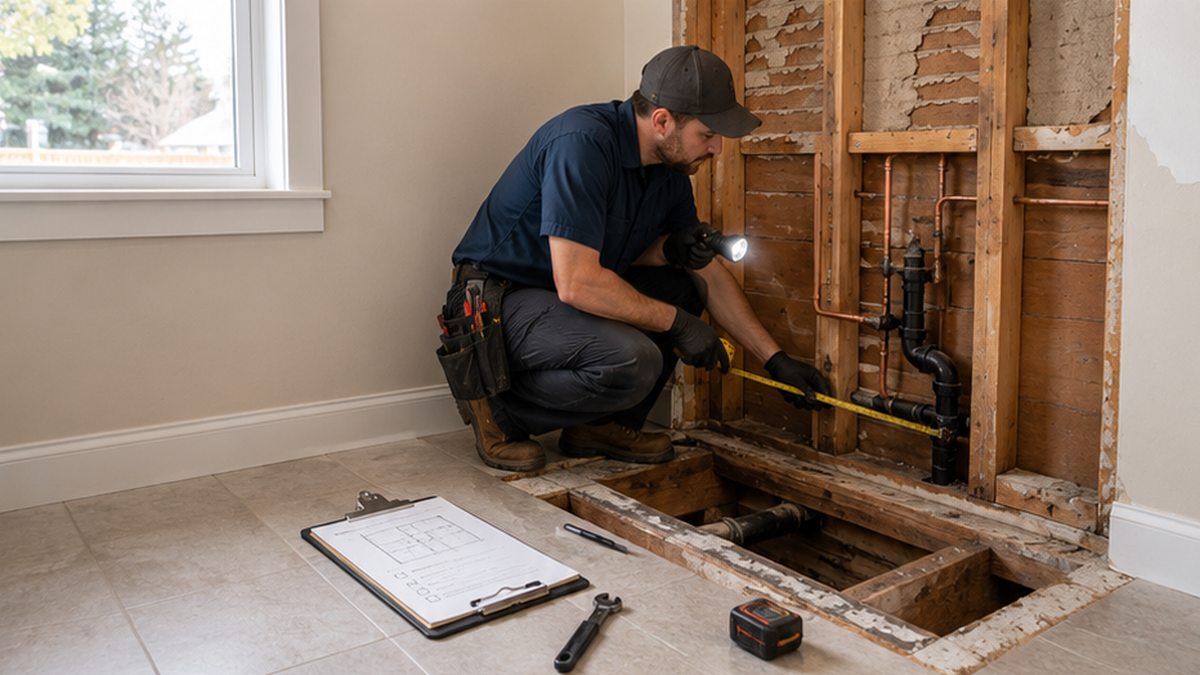 Bathtub Installation & Replacement inspection in Edmonton for Bathtub Replacement Services