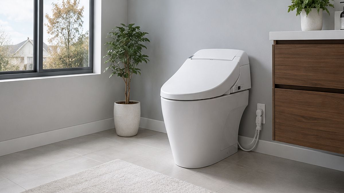Bidet & Washlet Toilet Seat Installation in Edmonton with Bidet Plumbing Services inspection