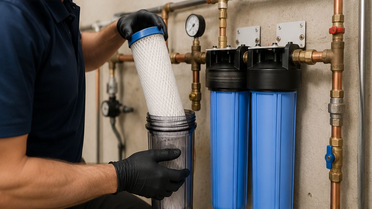 Custom Water Filter System Design & Installation in Edmonton using tailored Water Filter Design stages.