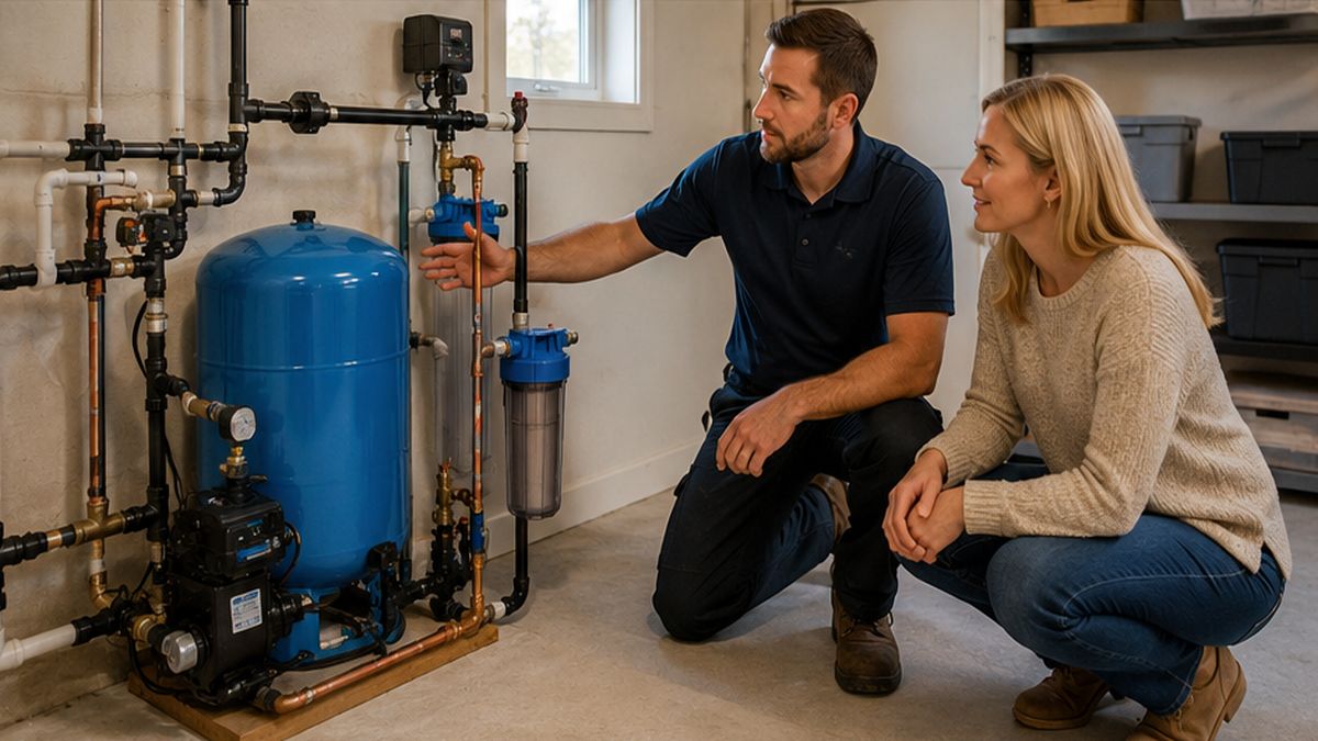 Completed Cistern Repair & Installation Services in Edmonton delivering practical Water System Upgrades.