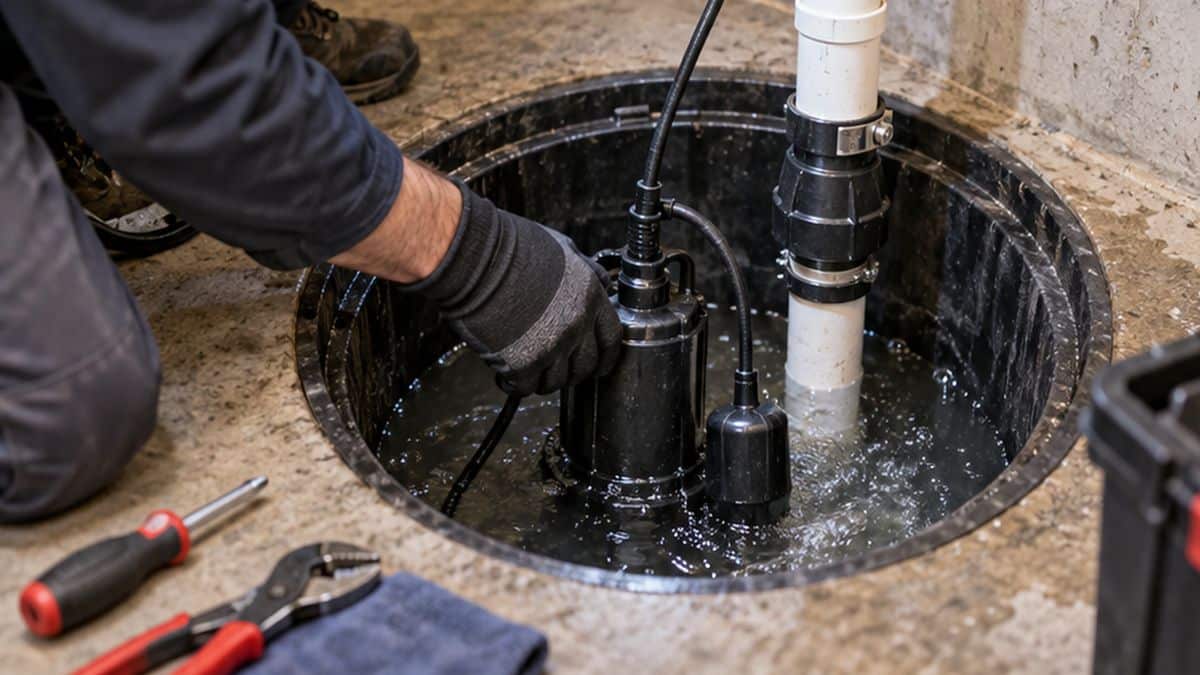 Sump Pump Installation testing in Edmonton shows Fast Solutions for Homeowners during plumbing emergencies